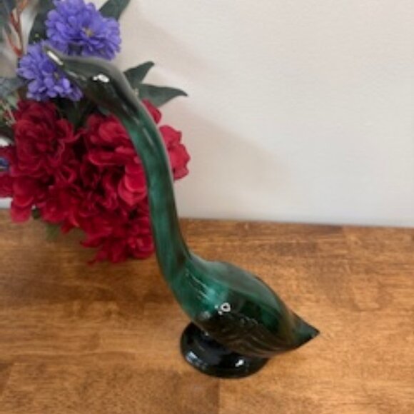 Vintage Evangeline Pottery Goose Figurine Canadian Studio Art Pottery Glazed - Picture 4 of 6